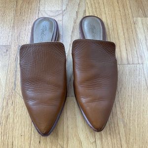 Madewell The Gemma Mule in Leather